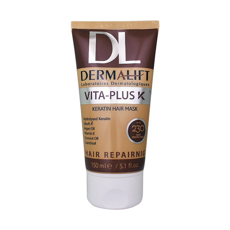 ماسک موهای کراتینه ویتا پلاس K درمالیفت حجم 150 میلی لیتر