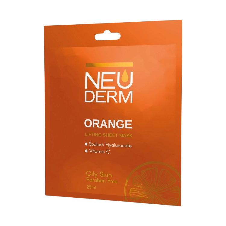 ماسک صورت عصاره پرتقال نئودرم حجم 25 میلی لیتر