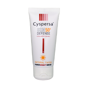 کرم ضد آفتاب ضد لک بژ طبیعی سیسپرسا SPF50 حجم 50 میلی لیتر