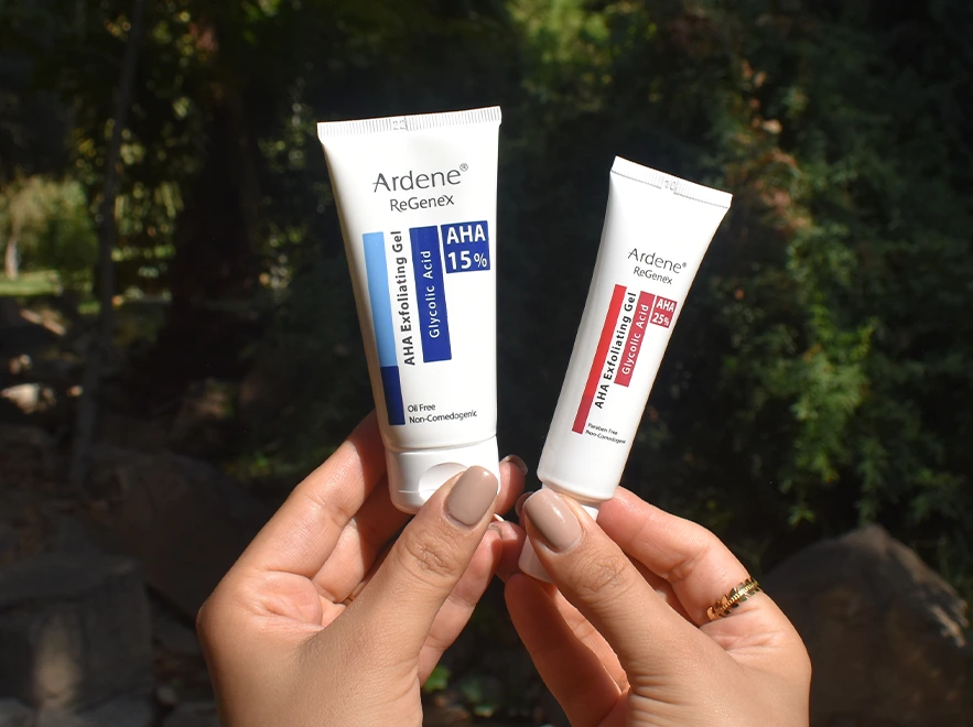 بررسی ژل لایه بردار AHA 25 درصد آردن ریجنکس حجم 30 میلی لیتر