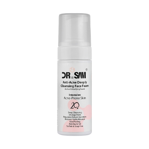 فوم شستشوی عمقی صورت پوست های جوش دار دکتر سام حجم 150 میلی لیتر