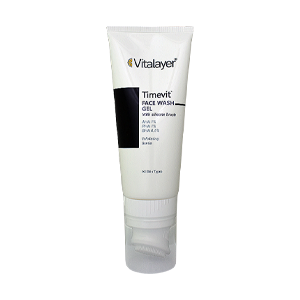 ژل شستشوی صورت لایه بردار تایم ویت ویتالیر حجم 200 میلی لیتر