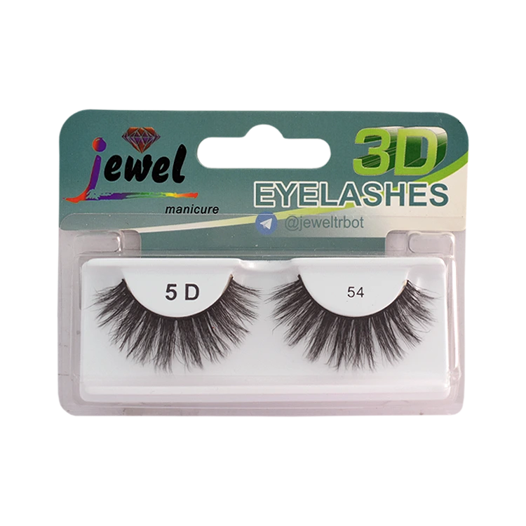 مژه مصنوعی سه بعدی جیول کد 54