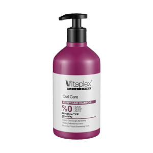 شامپو فاقد سولفات موهای فر ویتاپلکس حجم 500 میلی لیتر