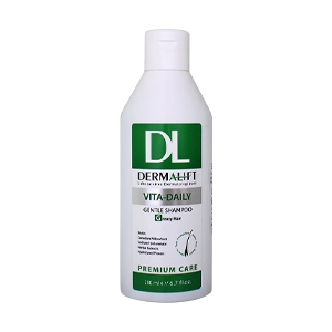 شامپو فاقد سولفات روزانه موهای چرب ویتا دیلی درمالیفت حجم 200 میلی لیتر