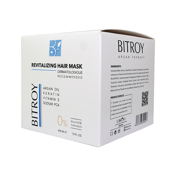 خرید ماسک مو روغن آرگان فاقد سولفات بیتروی حجم 400 میلی لیتر