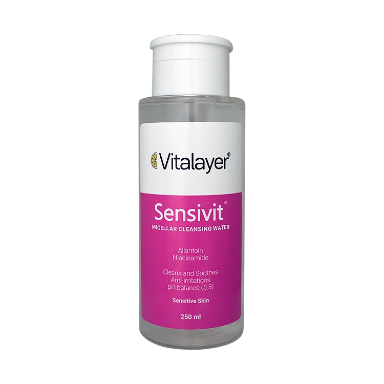 میسلار واتر پوست حساس سنسی ویت ویتالیر حجم 250 میلی لیتر