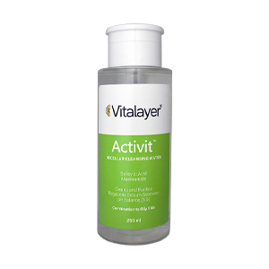 میسلار واتر پوست های مختلط و چرب اکتی ویت ویتالیر حجم 250 میلی لیتر