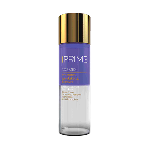 محلول پاک کننده آرایش چشم دوفاز پرایم حجم 100 میلی لیتر