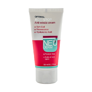 کرم ضد چروک اپتیمال ایج استاپ نئودرم حجم 50 میلی لیتر