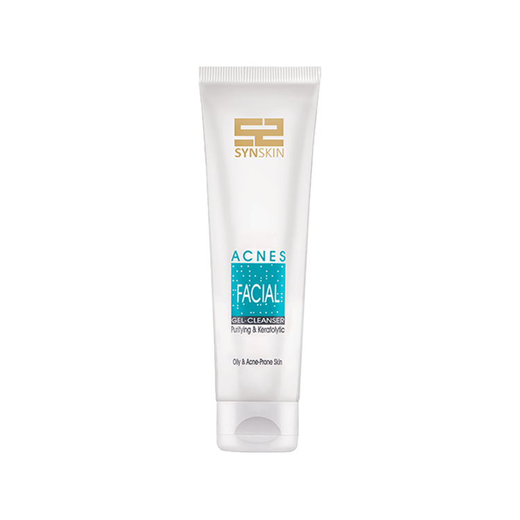 ژل شستشوی صورت پوست های چرب و جوشدار اکنس ساین اسکین حجم 150 میلی لیتر