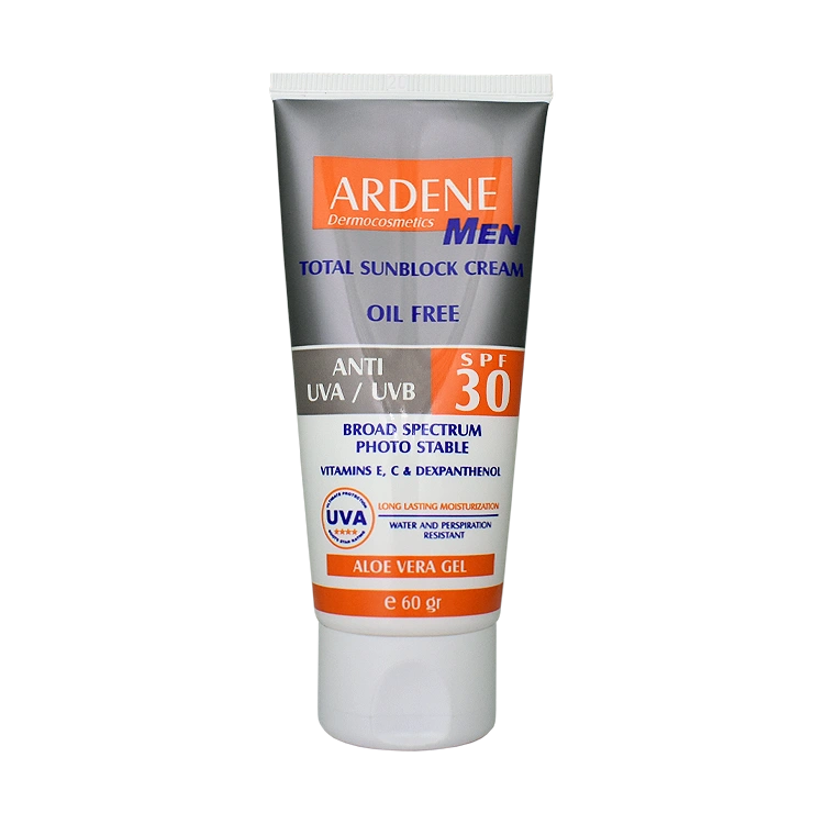 کرم ضد آفتاب فاقد چربی آقایان آردن SPF30 حجم 60 میلی لیتر
