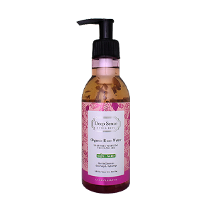 ژل شستشوی صورت پوست حساس گلاب دیپ سنس حجم 250 میلی لیتر
