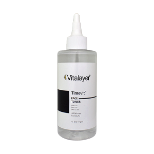 تونر پاک کننده لایه بردار تایم ویت ویتالیر حجم 200 میلی لیتر