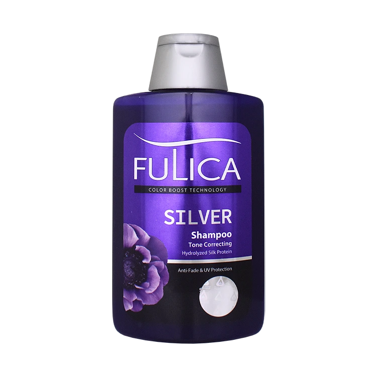 شامپو ضد زردی مو فولیکا مدل Silver حجم 200 میلی لیتر