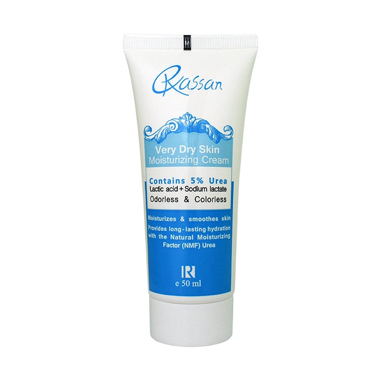 خرید کرم مرطوب کننده اوره 5 درصد راسن حجم 50 میلی لیتر