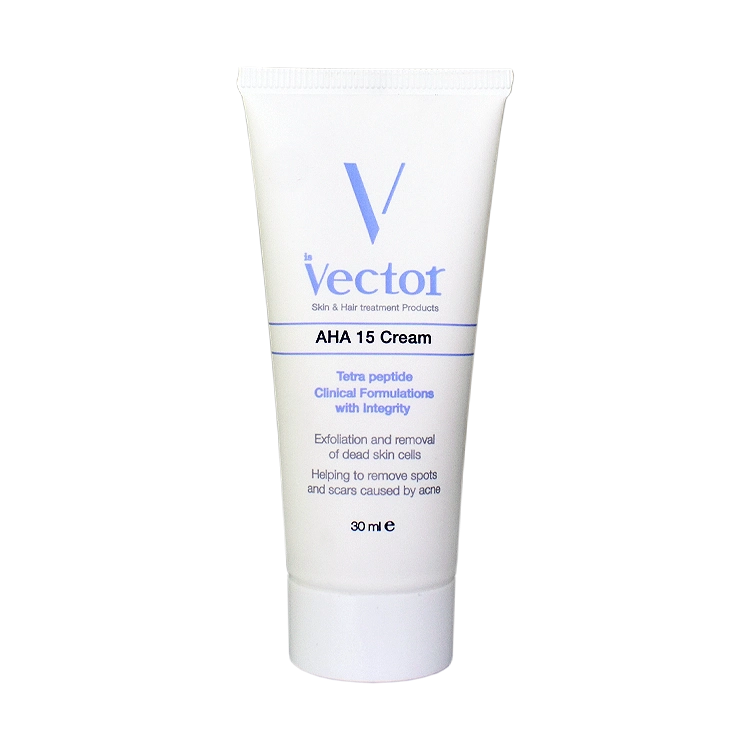 کرم لایه بردار AHA 15 درصد وکتور حجم 30 میلی لیتر