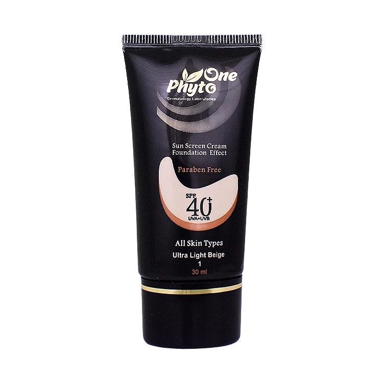 کرم ضد آفتاب بژ خیلی روشن انواع پوست فیتو وان SPF40 حجم 30 میلی لیتر