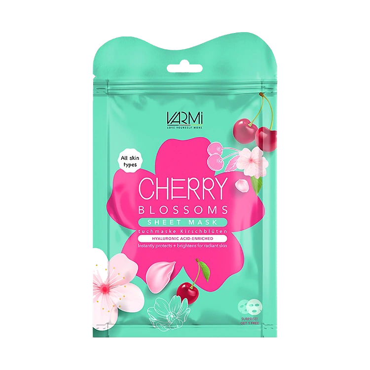 دبل ماسک صورت نقابی آبرسان شکوفه گیلاس وارمی