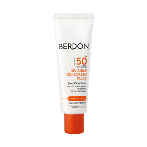 فلویید ضد آفتاب بی رنگ پوست های خشک و معمولی بردون SPF50 حجم 50 میلی لیتر