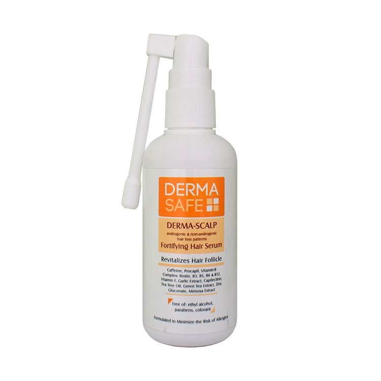 سرم تقویت کننده و ضد ریزش موی سر درما اسکالپ درماسیف حجم 65 میلی لیتر