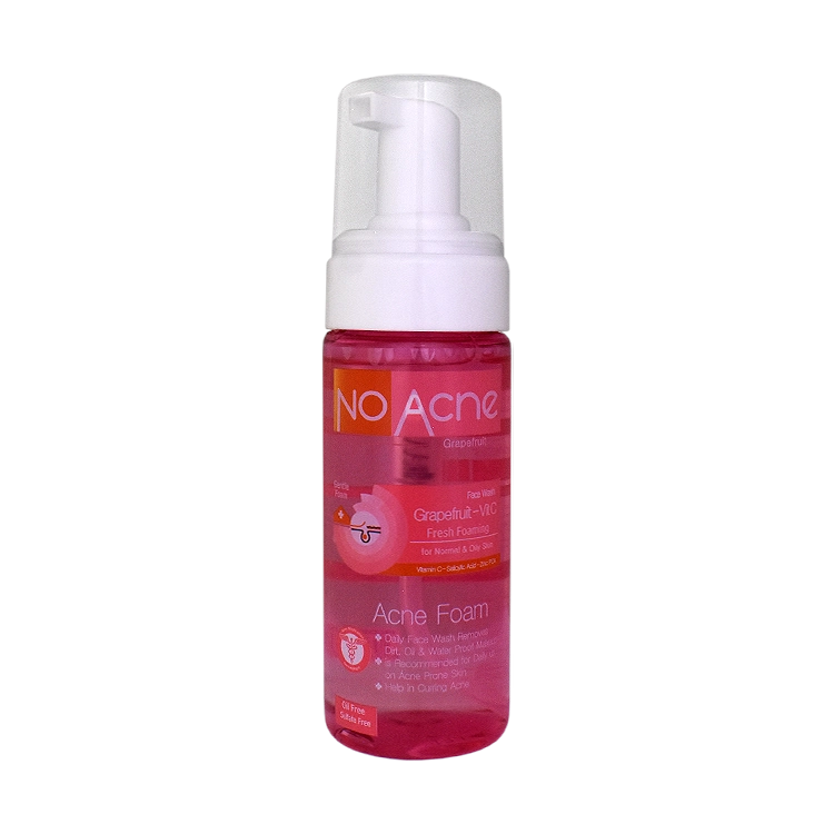 فوم شستشوی صورت گریپ فروت پوست های معمولی و چرب نو آکنه حجم 150 میلی لیتر