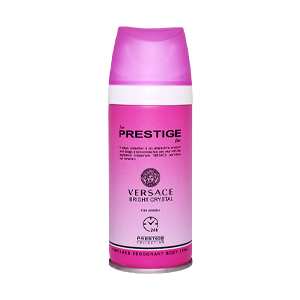 اسپری بدن زنانه پرستیژ مدل Versace Bright Crystal حجم 150 میلی لیتر
