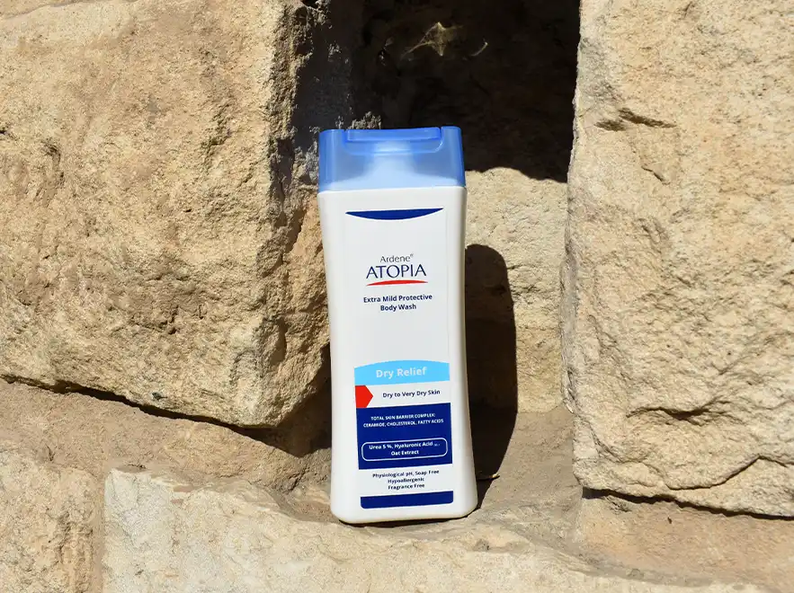 نقد و بررسی شامپو بدن مرطوب کننده پوست های خشک و خیلی خشک درای ریلیف آردن آتوپیا وزن 250 گرم