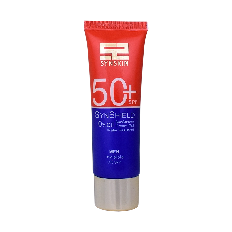 ژل کرم ضد آفتاب آقایان پوست چرب ساین شیلد ساین اسکین SPF50 حجم 50 میلی لیتر