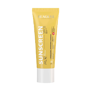 کرم ضد آفتاب آقایان فاقد چربی سی گل SPF55 حجم 50 میلی لیتر