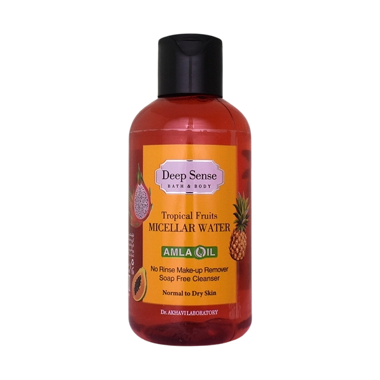 میسلار واتر پوست خشک و معمولی میوه های استوایی دیپ سنس حجم 160 میلی لیتر