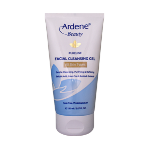 ژل شستشوی صورت انواع پوست پیور لاین آردن بیوتی حجم 150 میلی لیتر