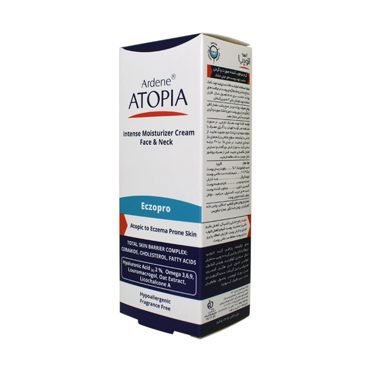 قیمت کرم مرطوب کننده صورت و گردن پوست های خیلی خشک اگزو پرو آردن آتوپیا وزن 50 گرم