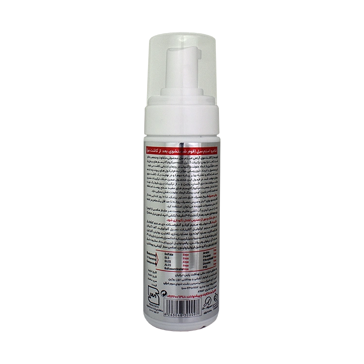 خرید شامپو فوم شستشوی بعد از کاشت مو استم سل حجم 180 میلی لیتر