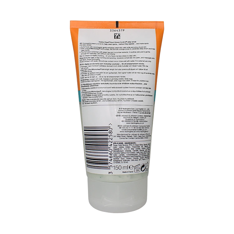 خرید اسکراب صورت روزانه ضد لک نوتروژینا مدل Spot Stress Control حجم 150 میلی لیتر