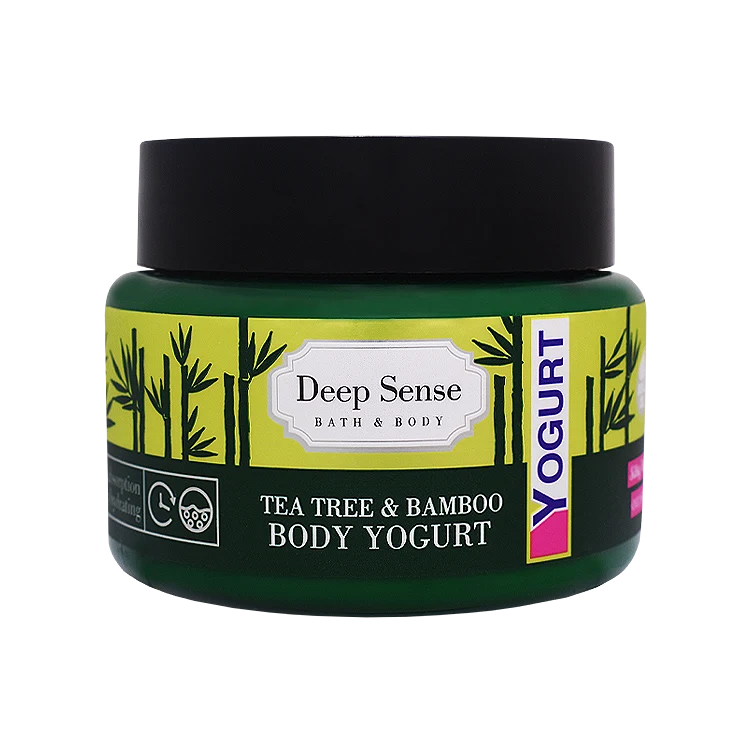 خرید ماست بدن پوست چرب درخت چای و بامبو دیپ سنس حجم 250 میلی لیتر