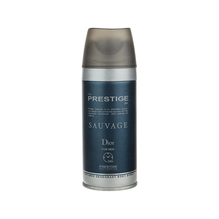 اسپری بدن مردانه پرستیژ مدل Sauvage Dior حجم 150 میلی لیتر