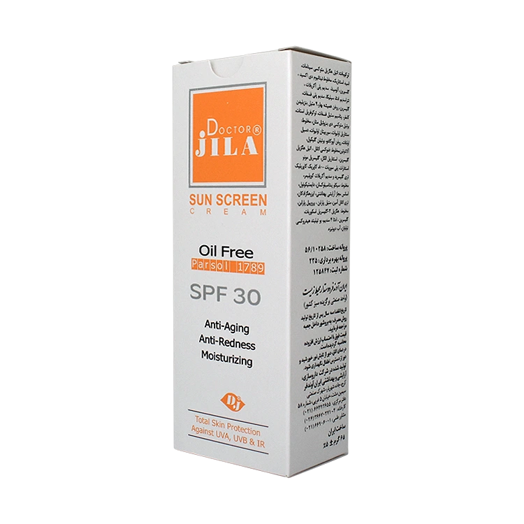 قیمت کرم ضد آفتاب بی رنگ پوست های مختلط و چرب دکتر ژیلا SPF30 حجم 65 میلی لیتر