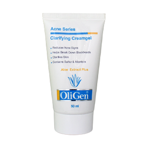 کرم ژل شفاف کننده و ضد لک آکنه سری الی ژن حجم 50 میلی لیتر