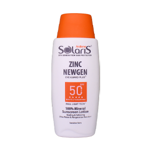 لوسیون ضد آفتاب فیزیکال زینک نیوژن آردن سولاریس SPF50 حجم 100 میلی لیتر