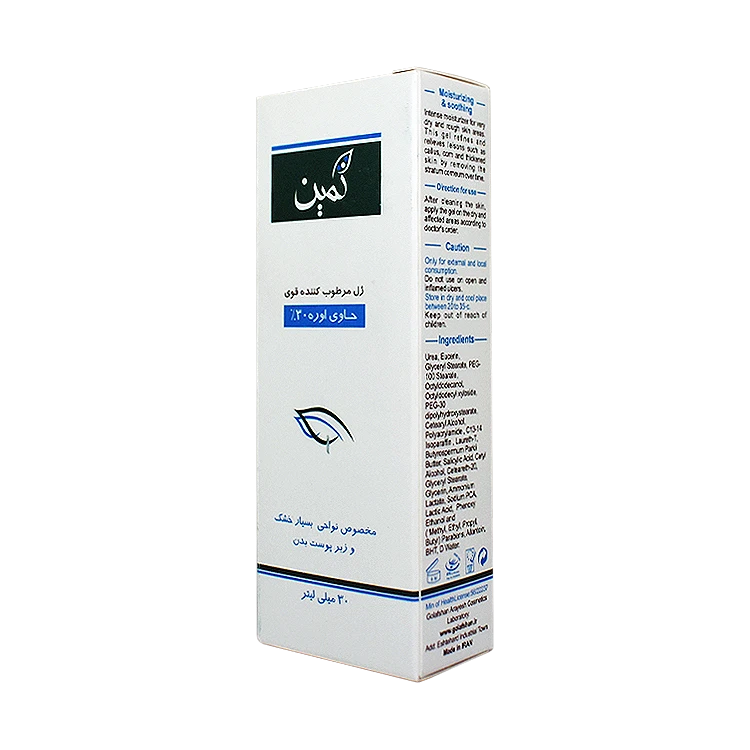 قیمت ژل مرطوب کننده قوی اوره 30 درصد ثمین حجم 30 میلی لیتر