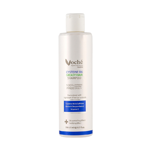 شامپو تقویت کننده موهای چرب سیستئین و ویتامین B6 وچه حجم 250 میلی لیتر