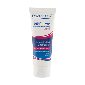 کرم مرطوب کننده و نرم کننده اوره 20 درصد دکتر ژیلا حجم 75 میلی لیتر