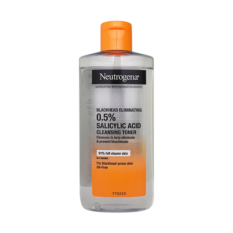 تونر پاک کننده جوش سر سیاه نوتروژینا مدل Blackhead Eliminating حجم 200 میلی لیتر