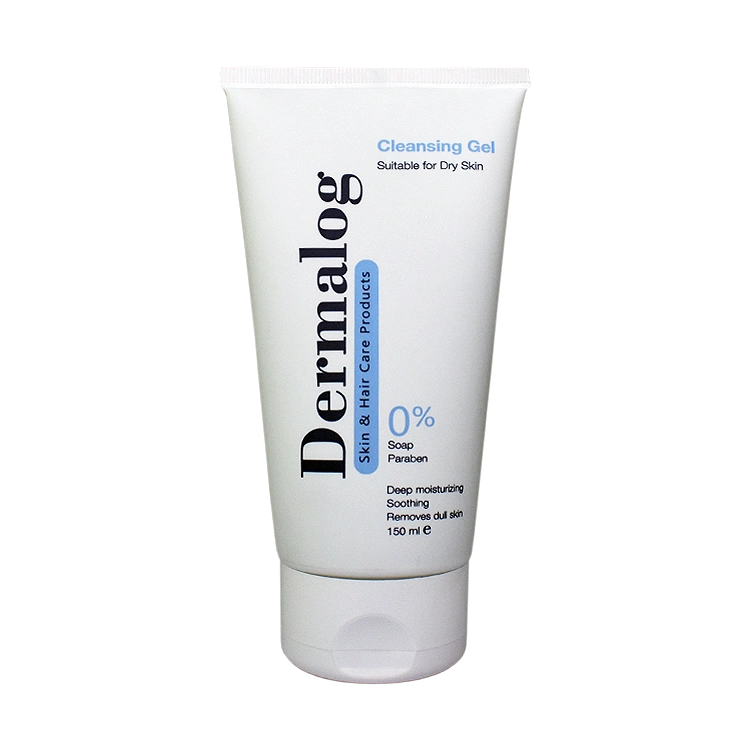 ژل شستشوی صورت پوست خشک درمالوگ حجم 150 میلی لیتر