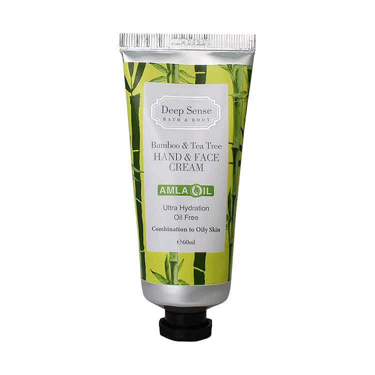 کرم مرطوب کننده تیوپی پوست چرب درخت چای و بامبو دیپ سنس حجم 60 میلی لیتر