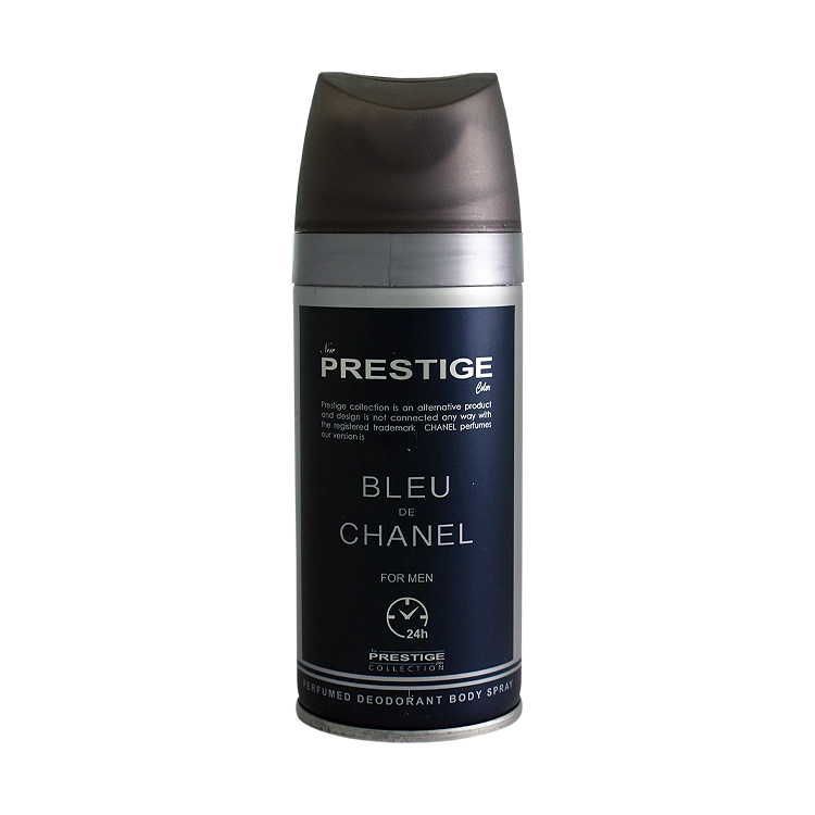 اسپری بدن مردانه پرستیژ مدل Bleu De Chanel حجم 150 میلی لیتر