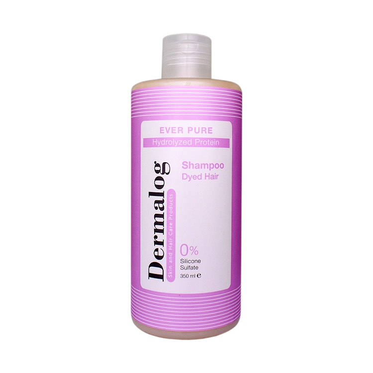 شامپو فاقد سولفات موهای رنگ شده درمالوگ حجم 350 میلی لیتر
