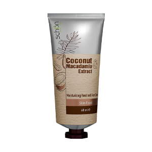 کرم مرطوب کننده دست و صورت نارگیل و ماکادمیا شون حجم 60 میلی لیتر