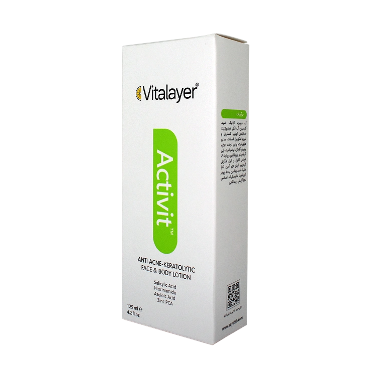 قیمت لوسیون ضد جوش و لایه بردار صورت و بدن اکتی ویت ویتالیر حجم 125 میلی لیتر